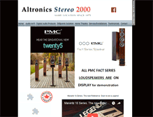 Tablet Screenshot of altronicsstereo2000.com